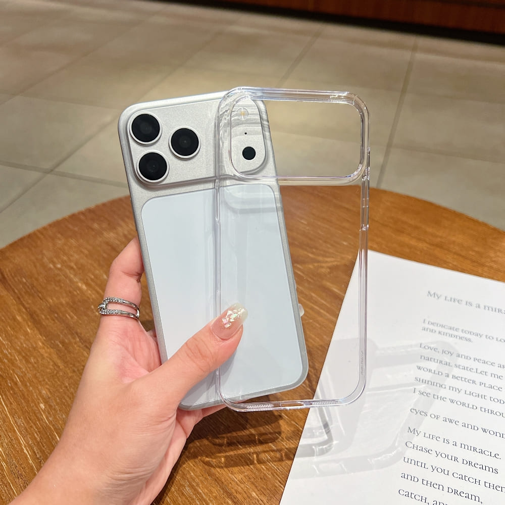 Clear Flex Transparent Hard Phone Case