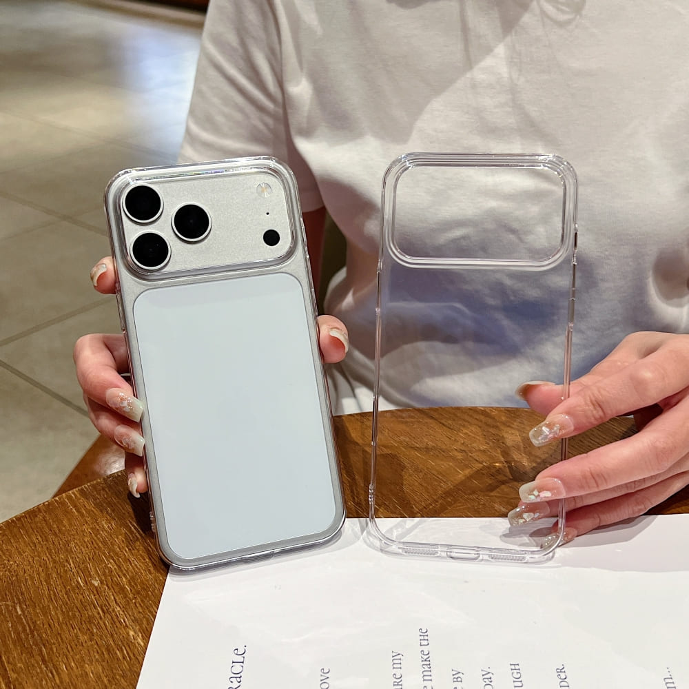 Clear Flex Transparent Hard Phone Case