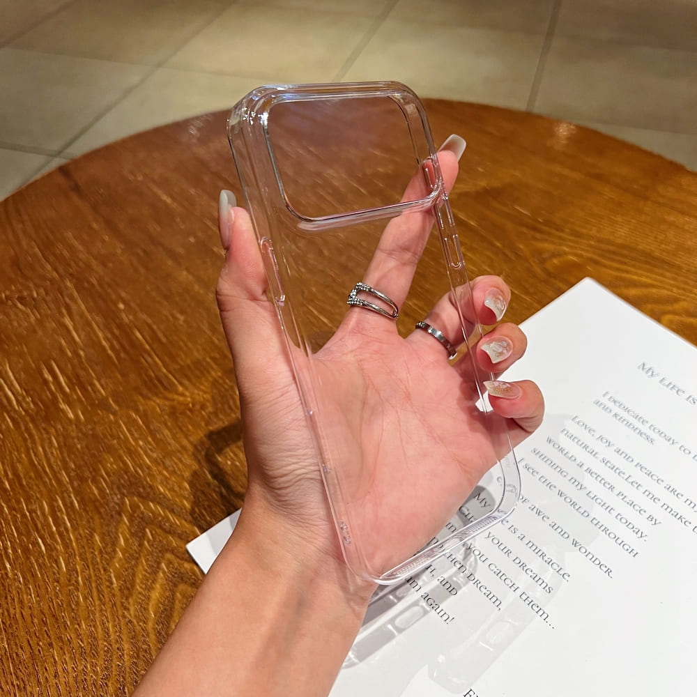 Clear Flex Transparent Hard Phone Case