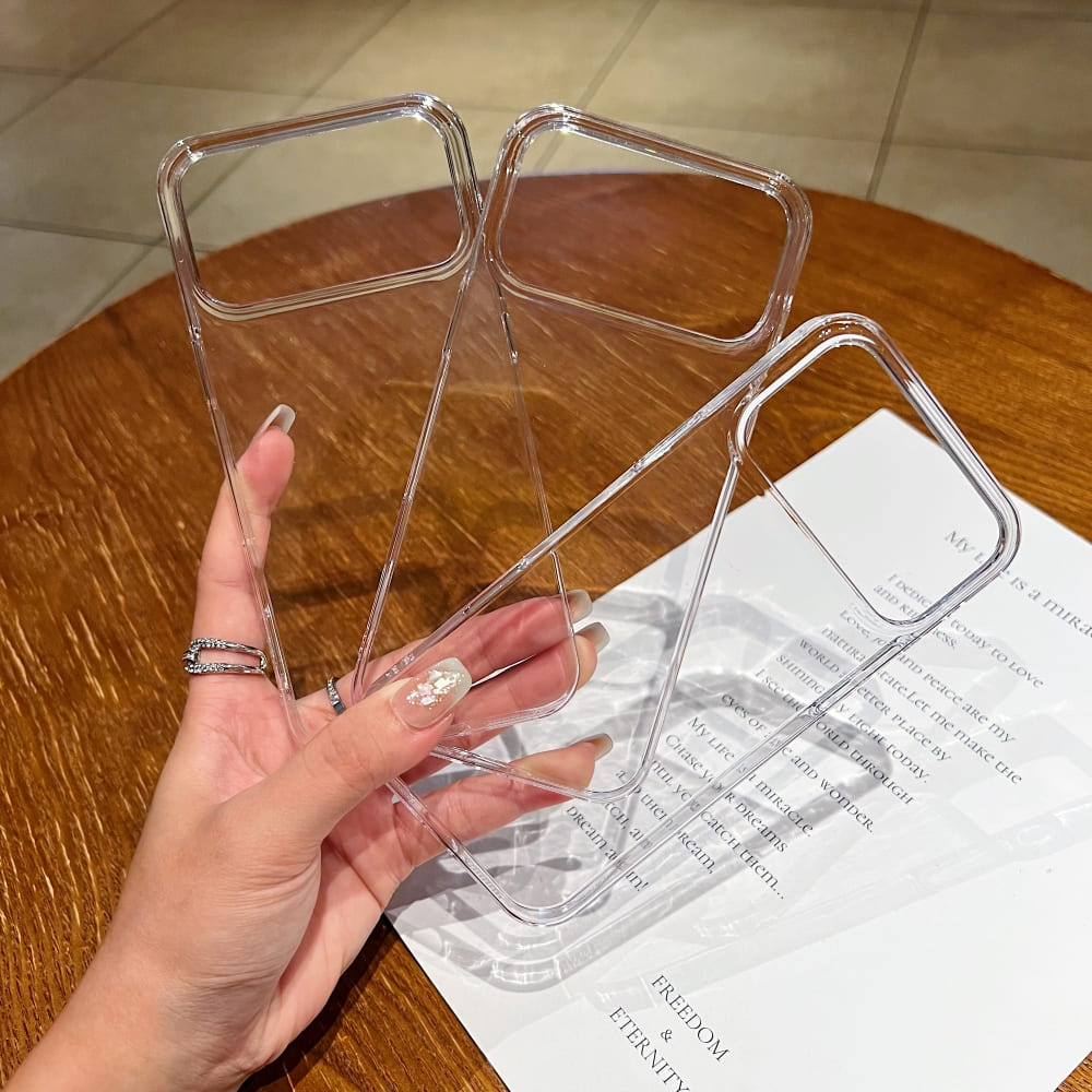 Clear Flex Transparent Hard Phone Case