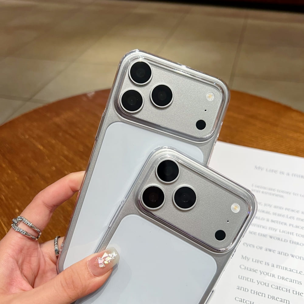 Clear Flex Transparent Hard Phone Case