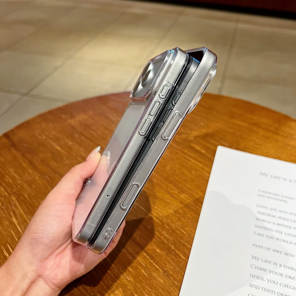 Clear Flex Transparent Hard Phone Case