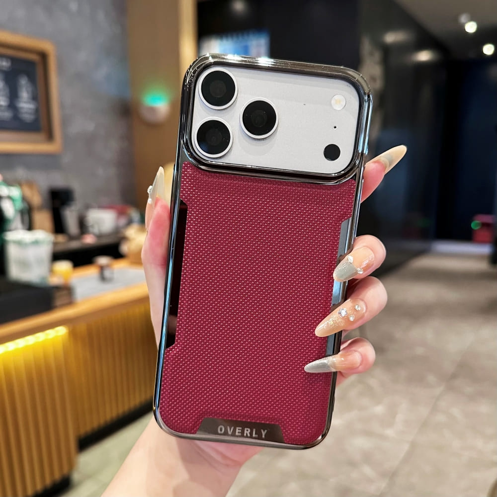 Crystal Frost Chrome Phone Case