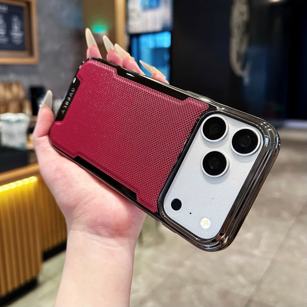 Crystal Frost Chrome Phone Case