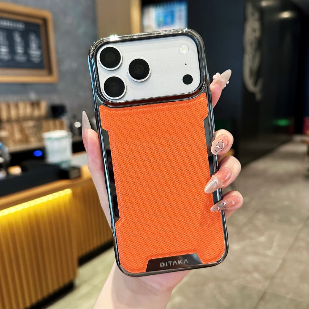 Crystal Frost Chrome Phone Case