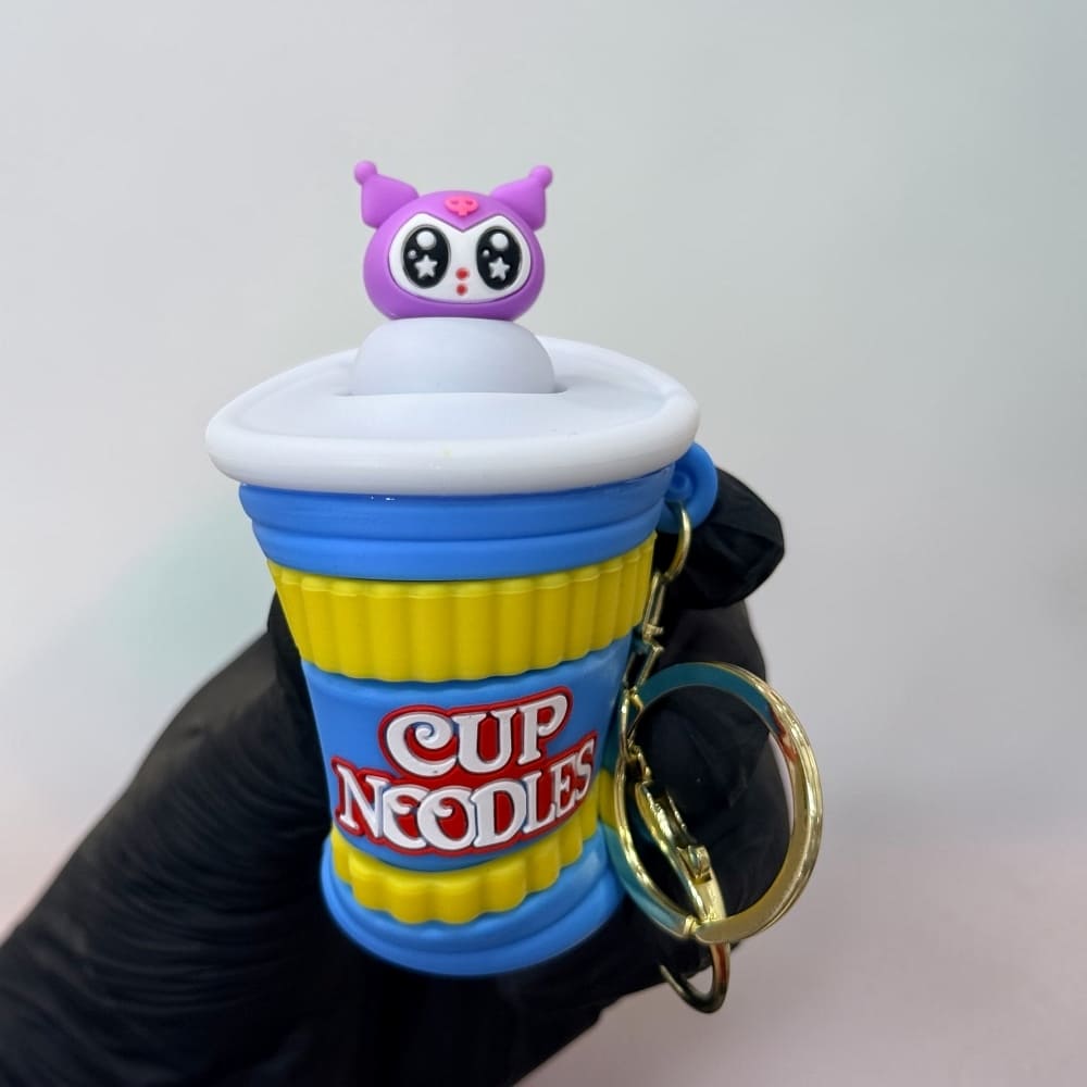Cup Noodles Bowl Keychain | Handbag Charm | Phone Charm