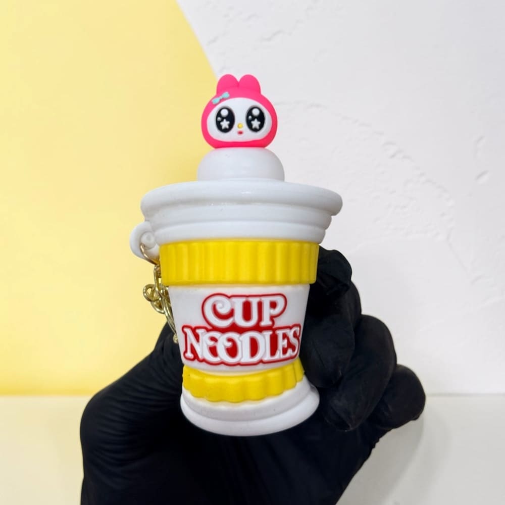 Cup Noodles Bowl Keychain | Handbag Charm | Phone Charm