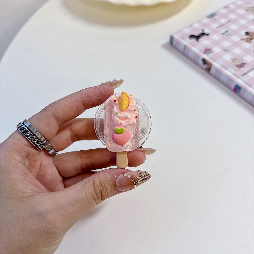 Cute Bloom Character Mobile Grip Phone Stand
