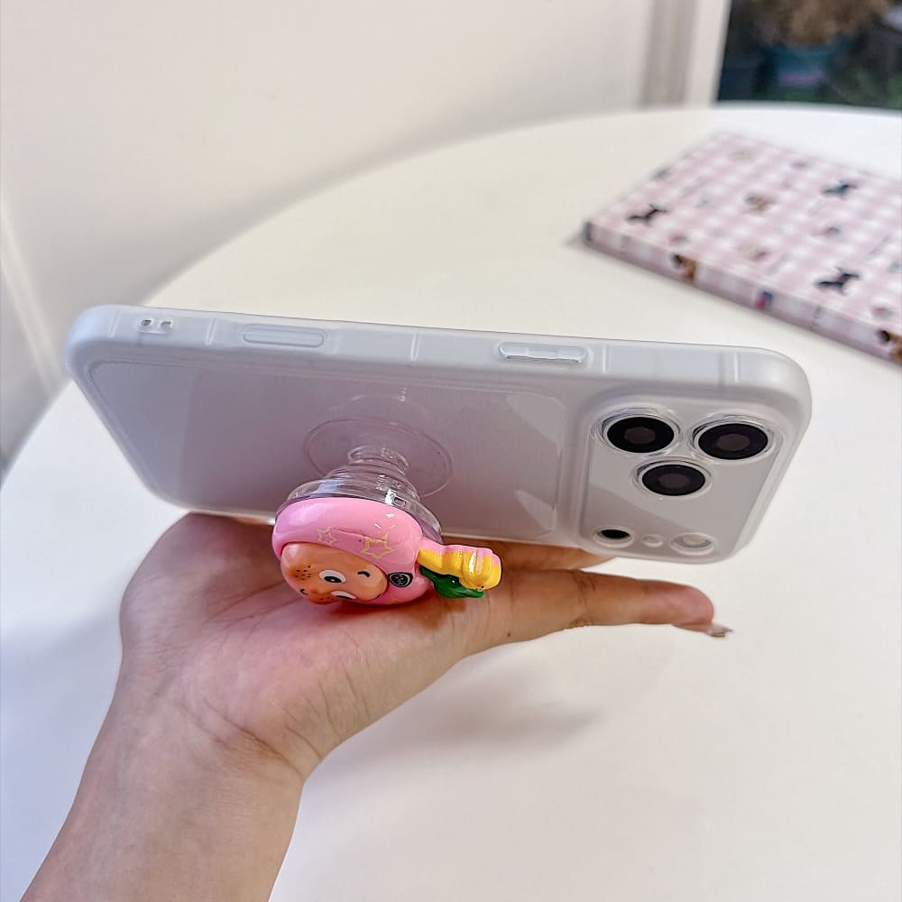 Cute Bloom Character Mobile Grip Phone Stand