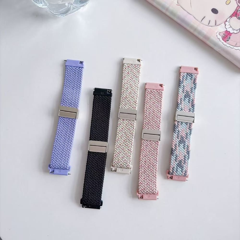 Cute Puppy Braided Nylon Watch Belt