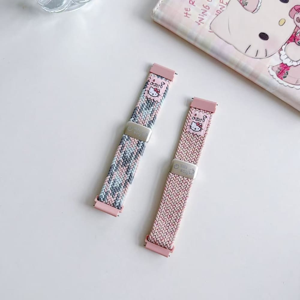 Cute Puppy Braided Nylon Watch Belt