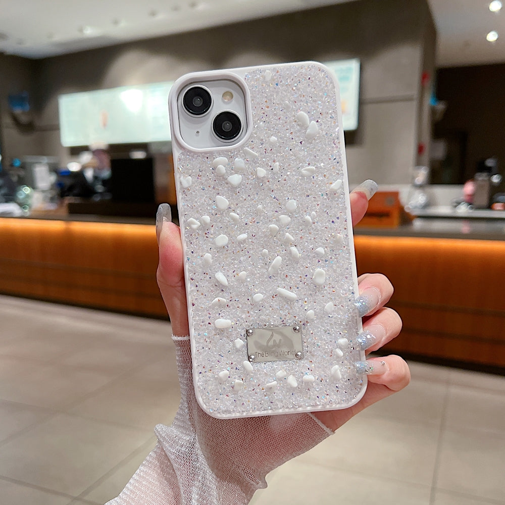 Diamond Studded Pattern Glittery Phone Case - OnePlus 11R