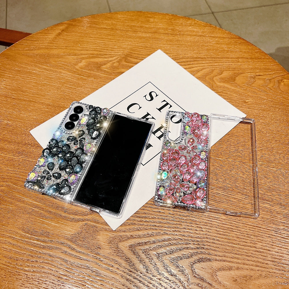 Full Covered Diamond and Butterfly Charm TPU (Soft) Phone Case | Mobile Cover