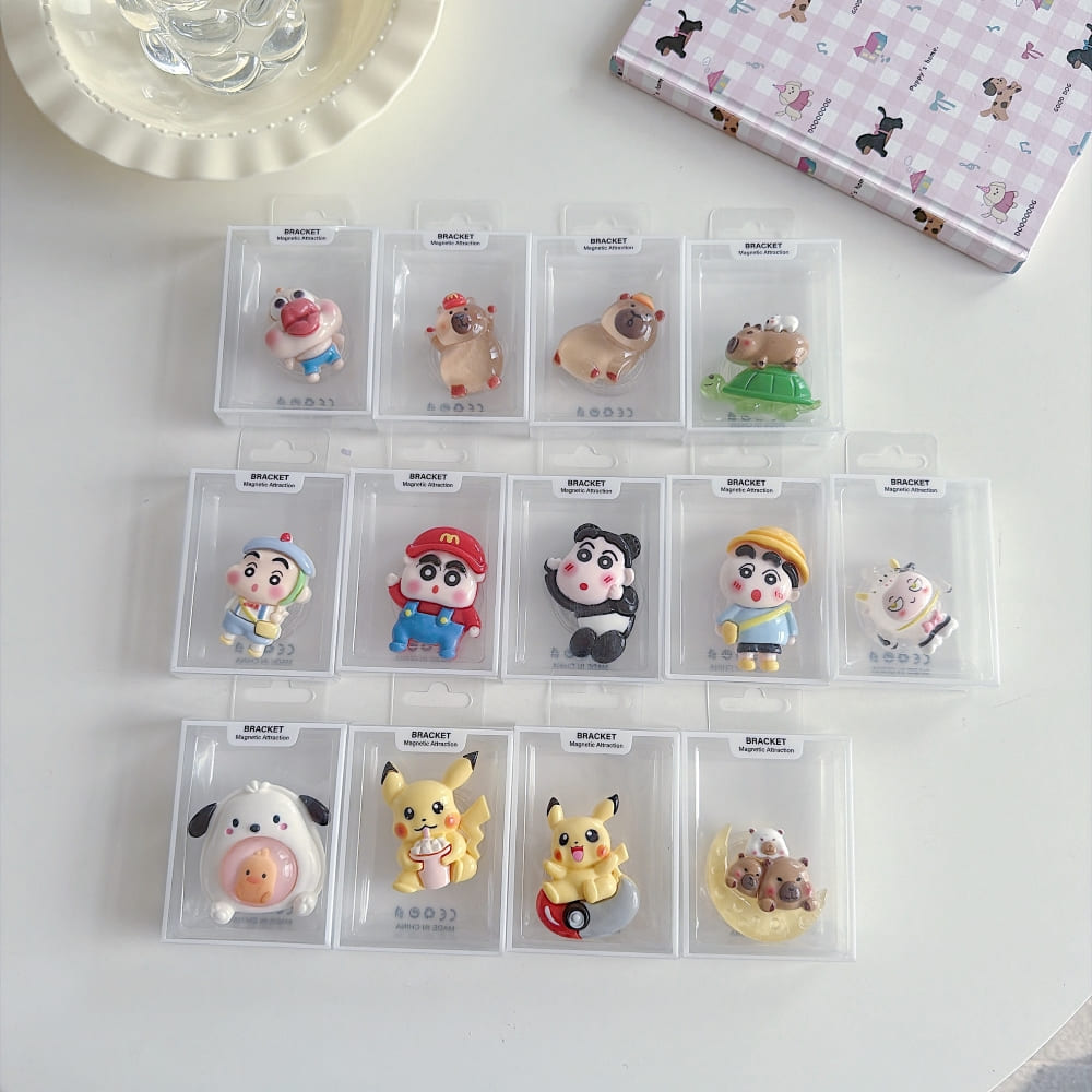 Fun Cartoon Character Mobile Grip Phone Stand