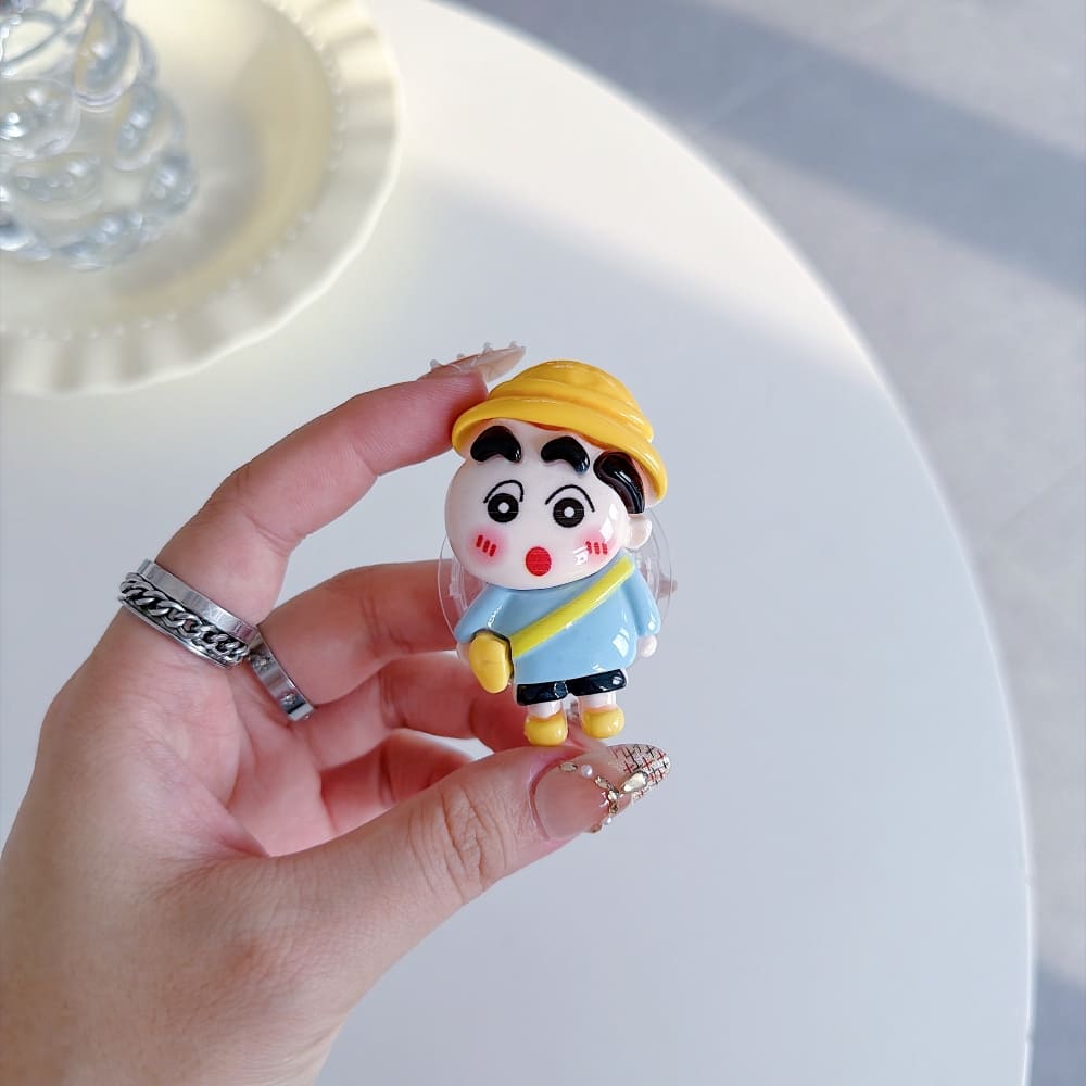 Fun Cartoon Character Mobile Grip Phone Stand