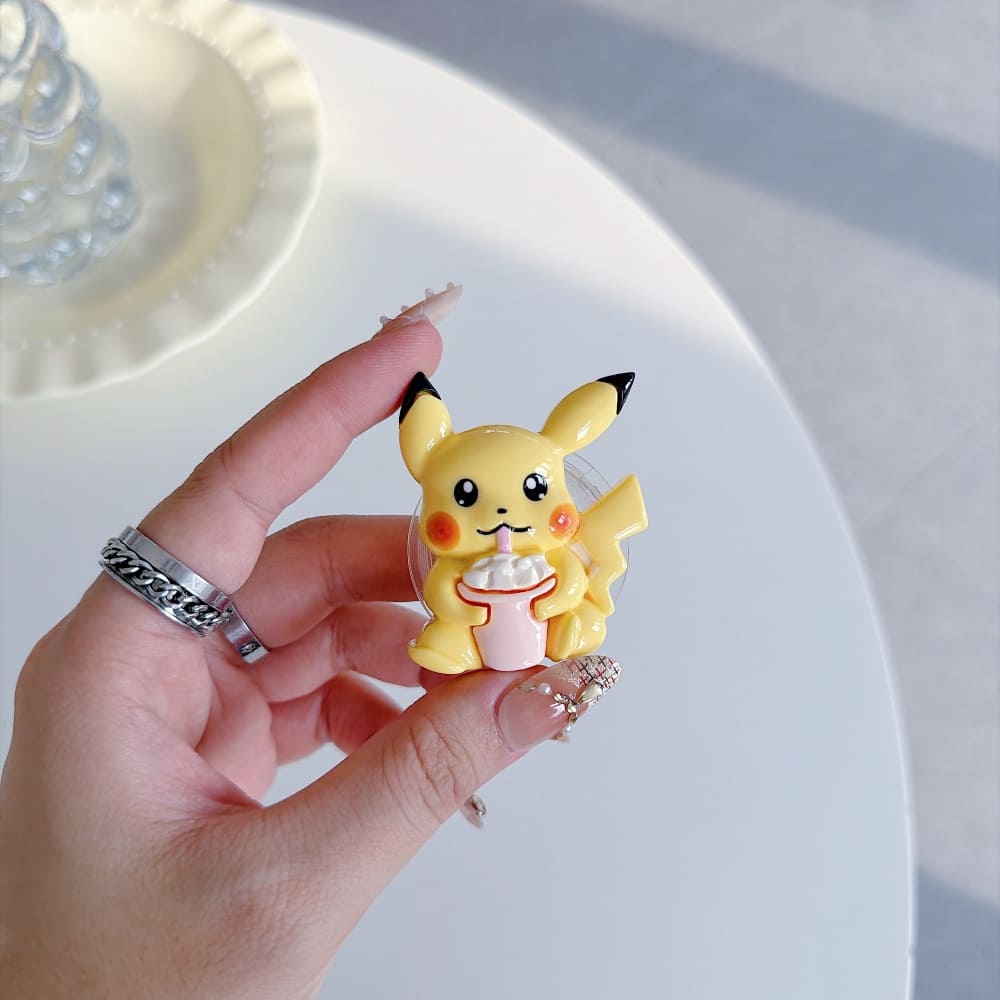 Fun Cartoon Character Mobile Grip Phone Stand