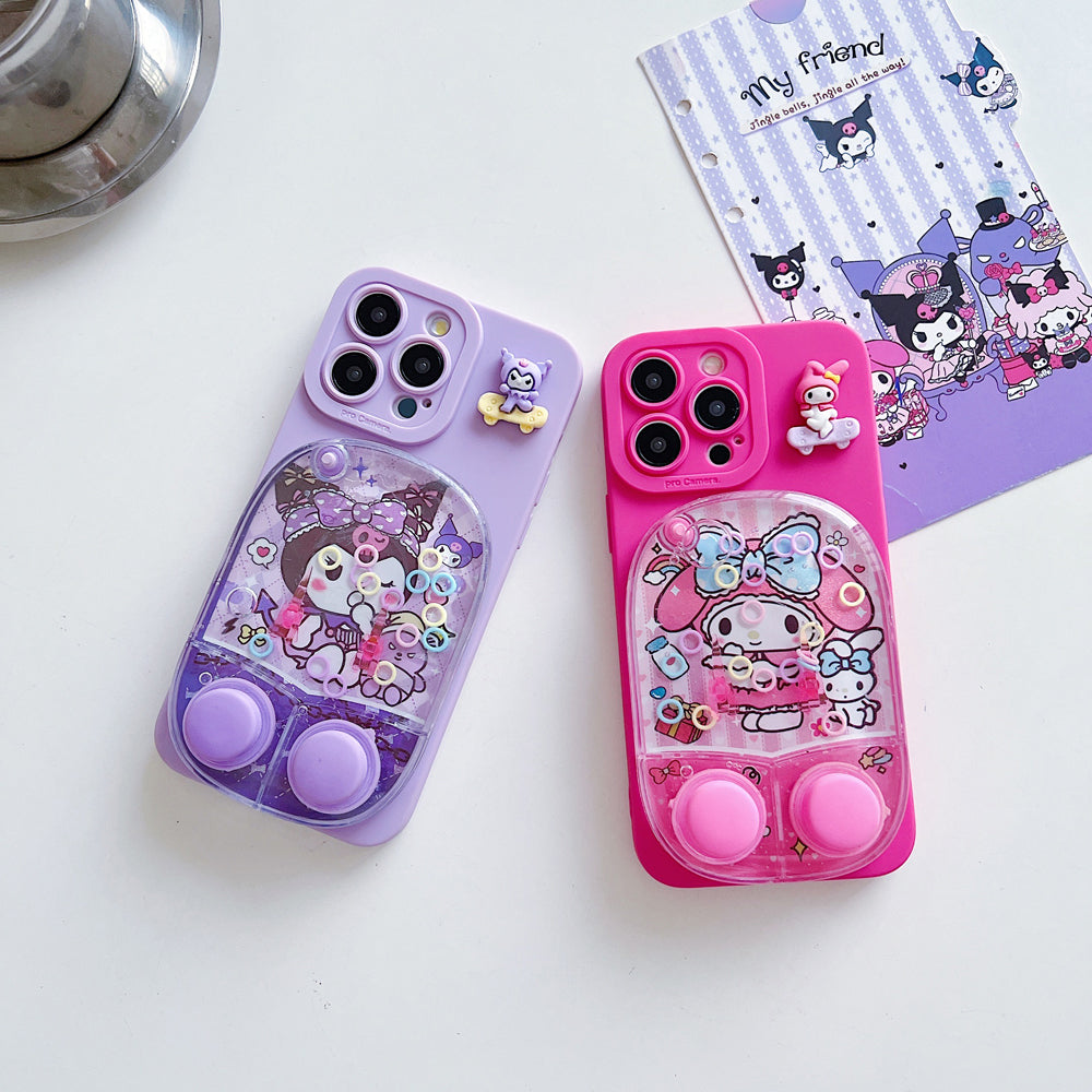 Dual Button Game Console TPU (Soft) | PC (Hard) Camera Protection Cover - iPhone 14