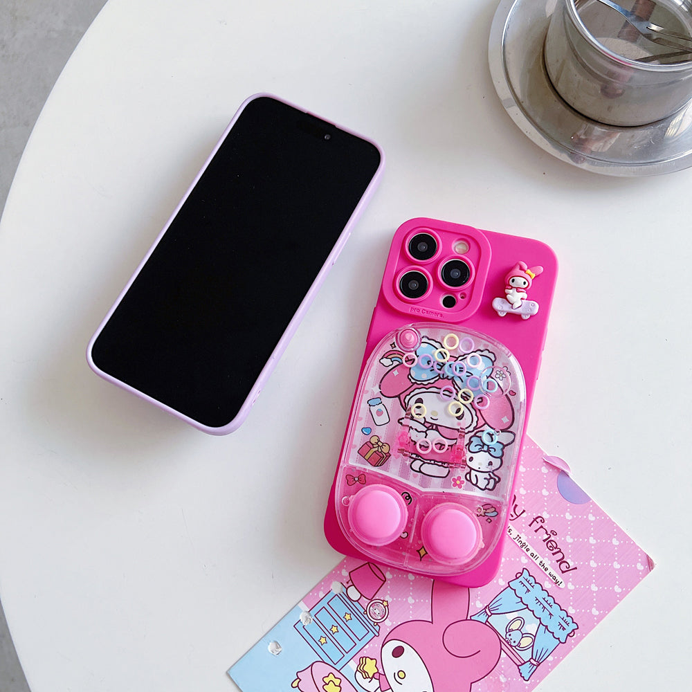 Dual Button Game Console TPU (Soft) | PC (Hard) Camera Protection Cover - iPhone 14