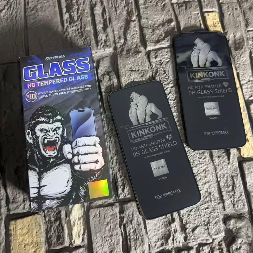 HD Gorilla Guard 9H Tempered Glass