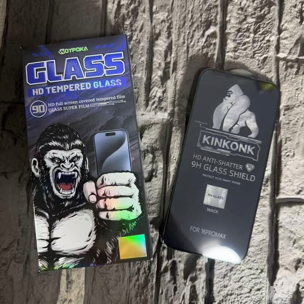 HD Gorilla Guard 9H Tempered Glass