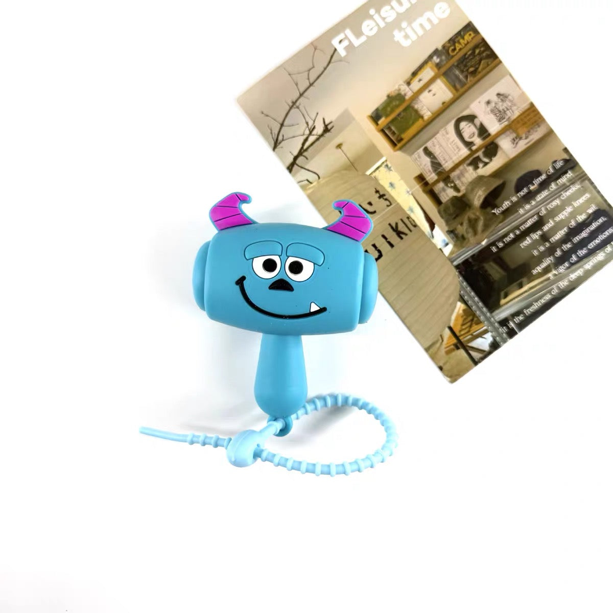 Hammer Face Character Keychain | Handbag Charm | Phone Charm