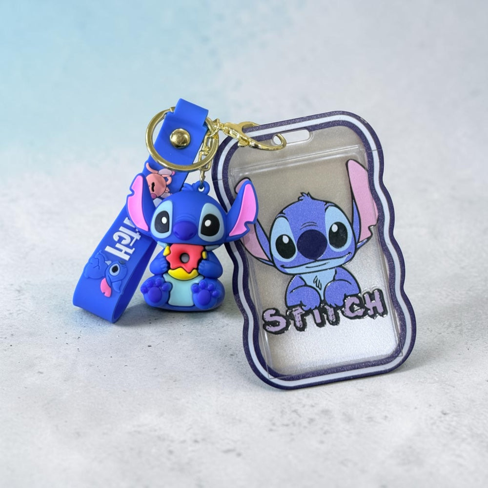 Happy Stitch Buddy Work ID Card Holder