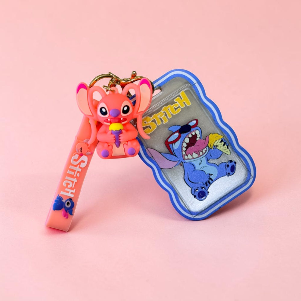 Happy Stitch Buddy Work ID Card Holder