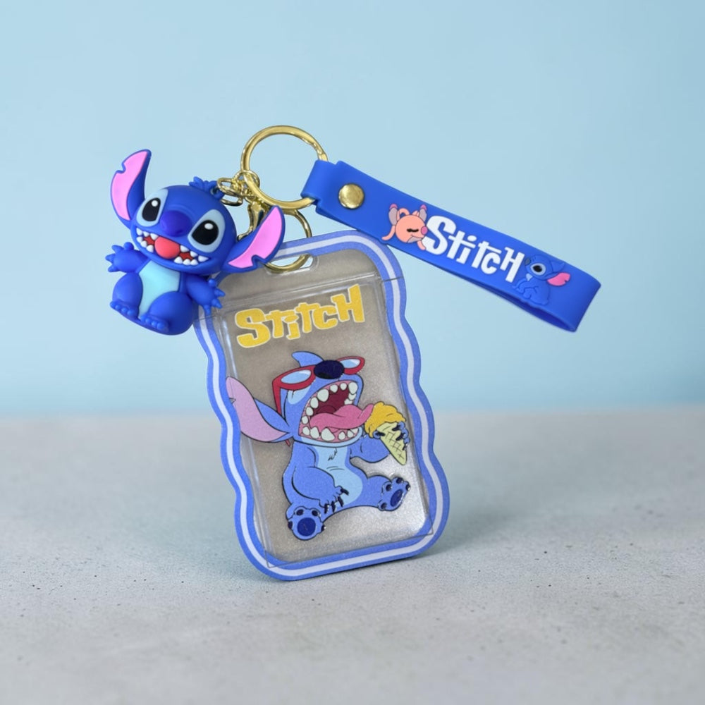 Happy Stitch Buddy Work ID Card Holder