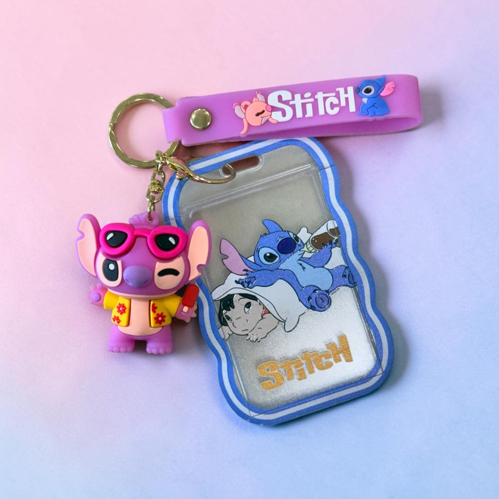 Happy Stitch Buddy Work ID Card Holder