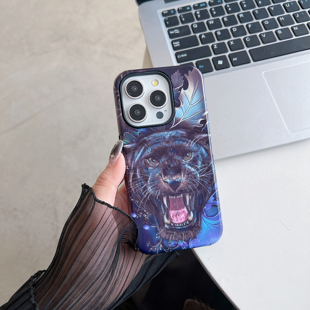 Colorful Printed Shockproof TPU (Soft) Phone Case - iPhone 15