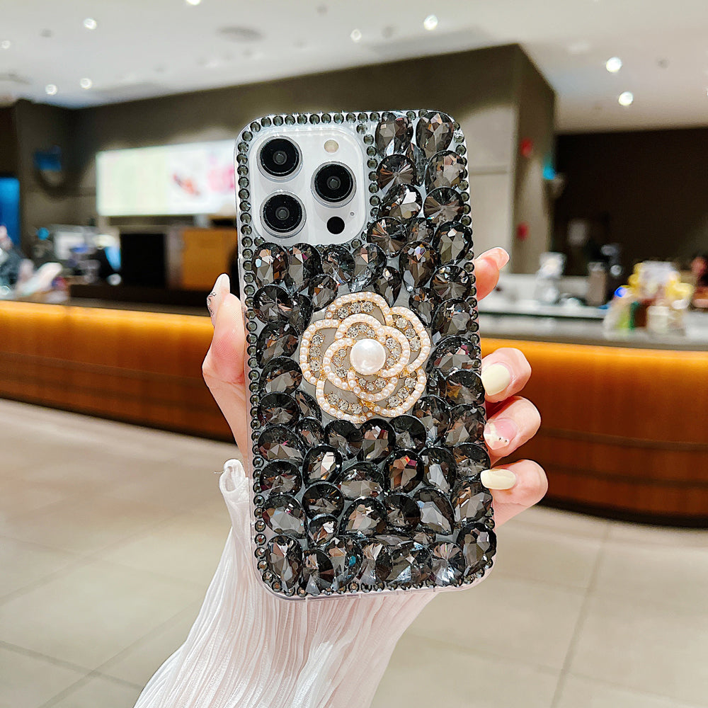 Diamond Flower TPU (Soft) | PC (Hard) Case - Samsung S21FE