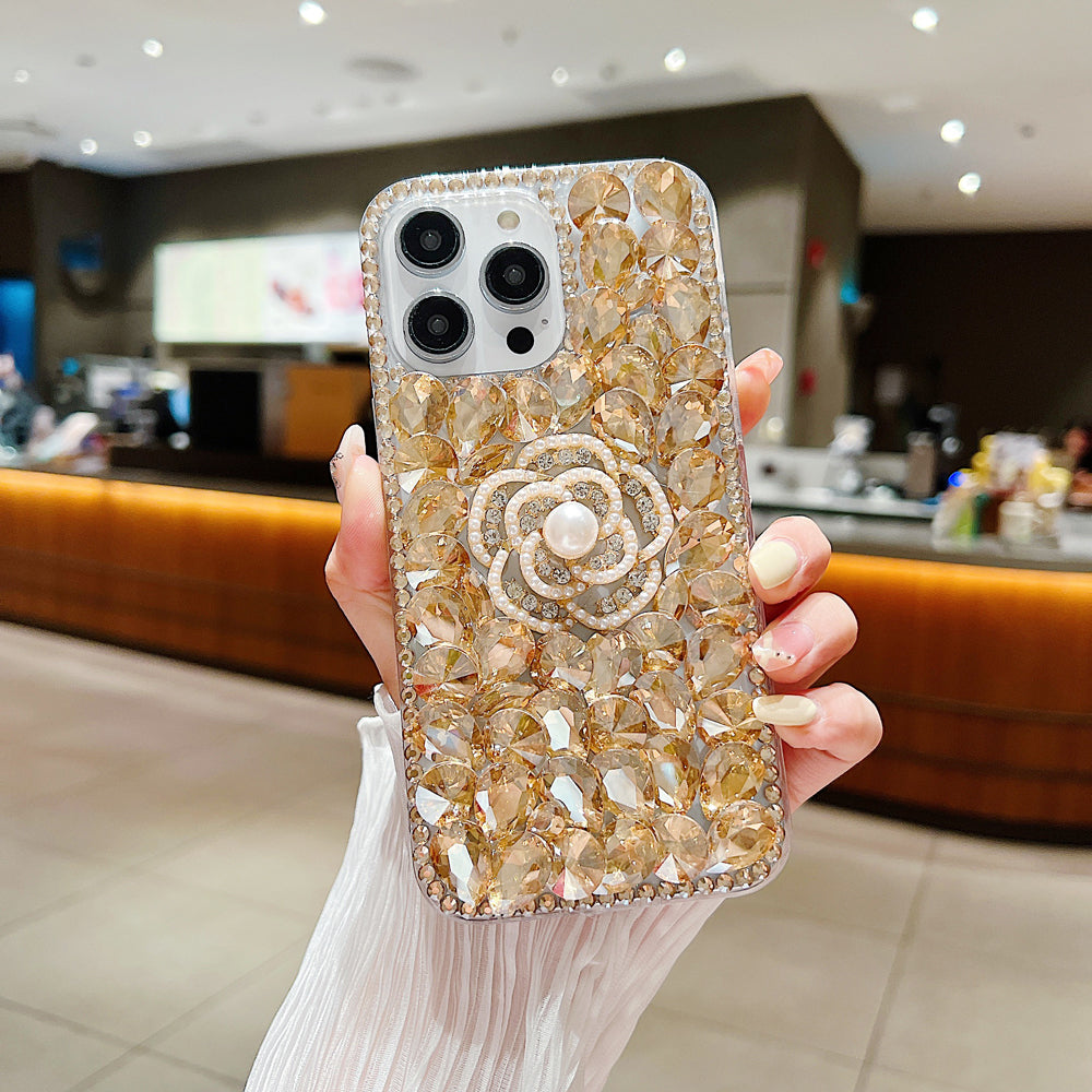 Diamond Flower TPU (Soft) | PC (Hard) Case - OnePlus Nord CE 3 Lite