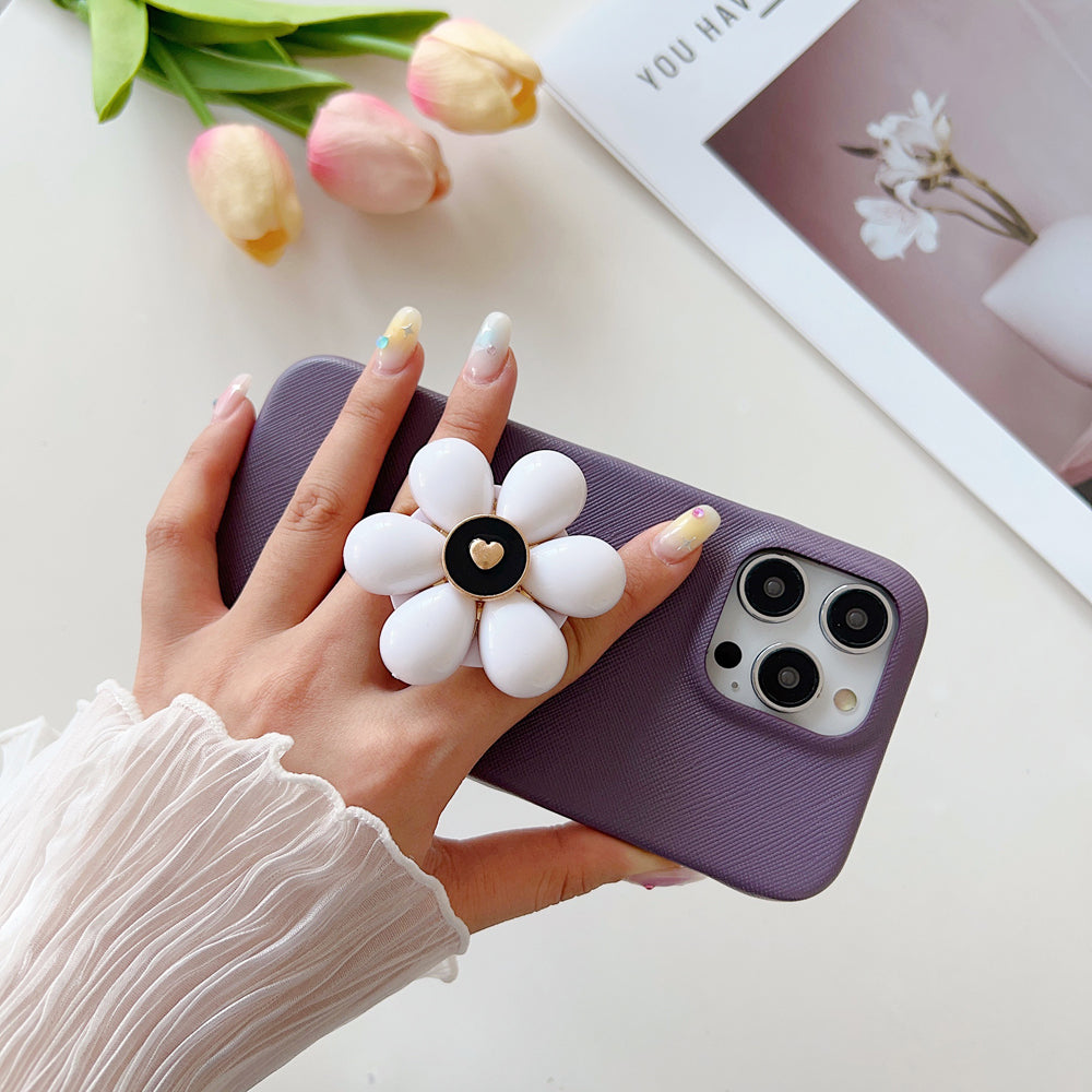 Flower Stand Shockproof PC (Hard) Cover - iPhone 12 Pro Max