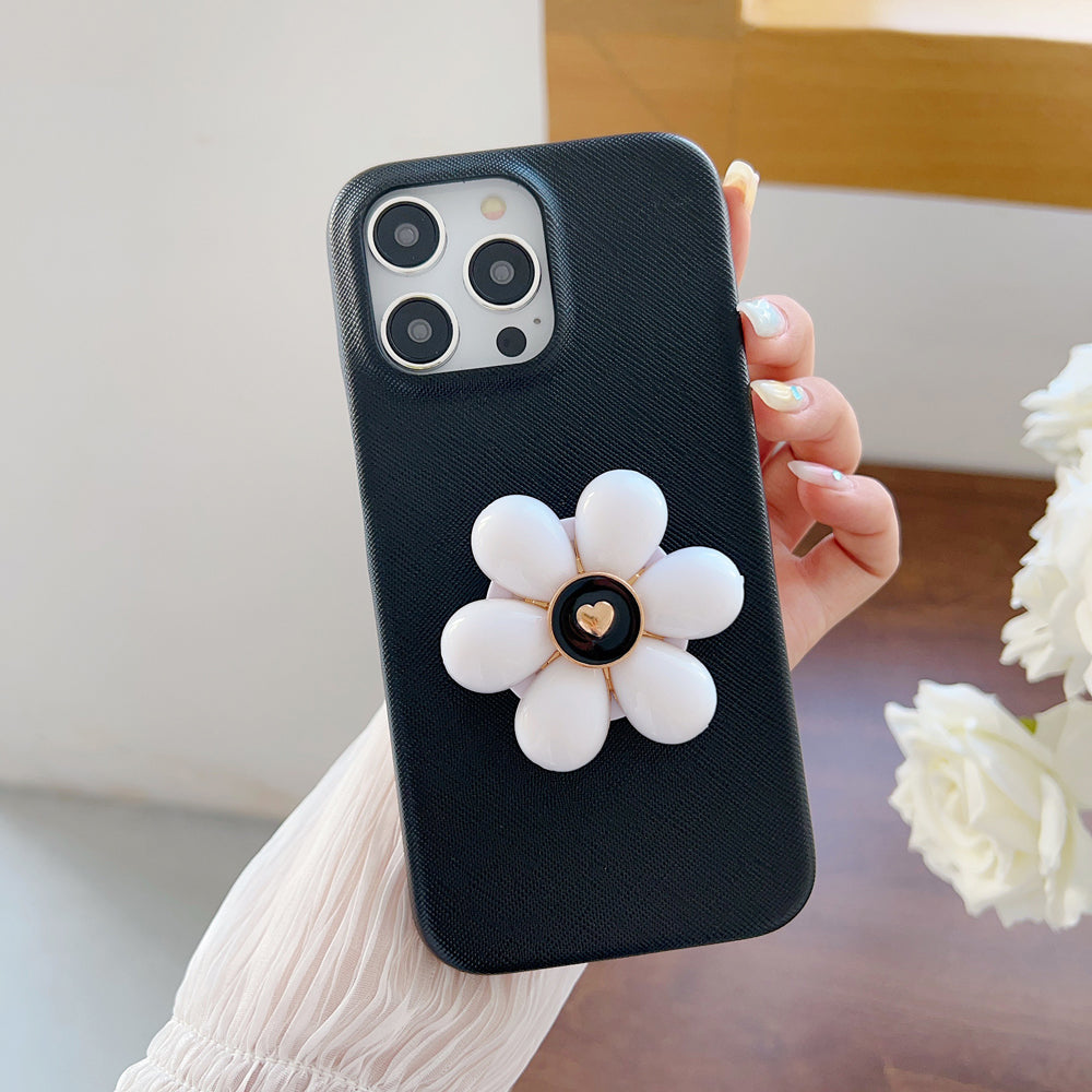 Flower Stand Shockproof PC (Hard) Cover - iPhone 12 Pro Max