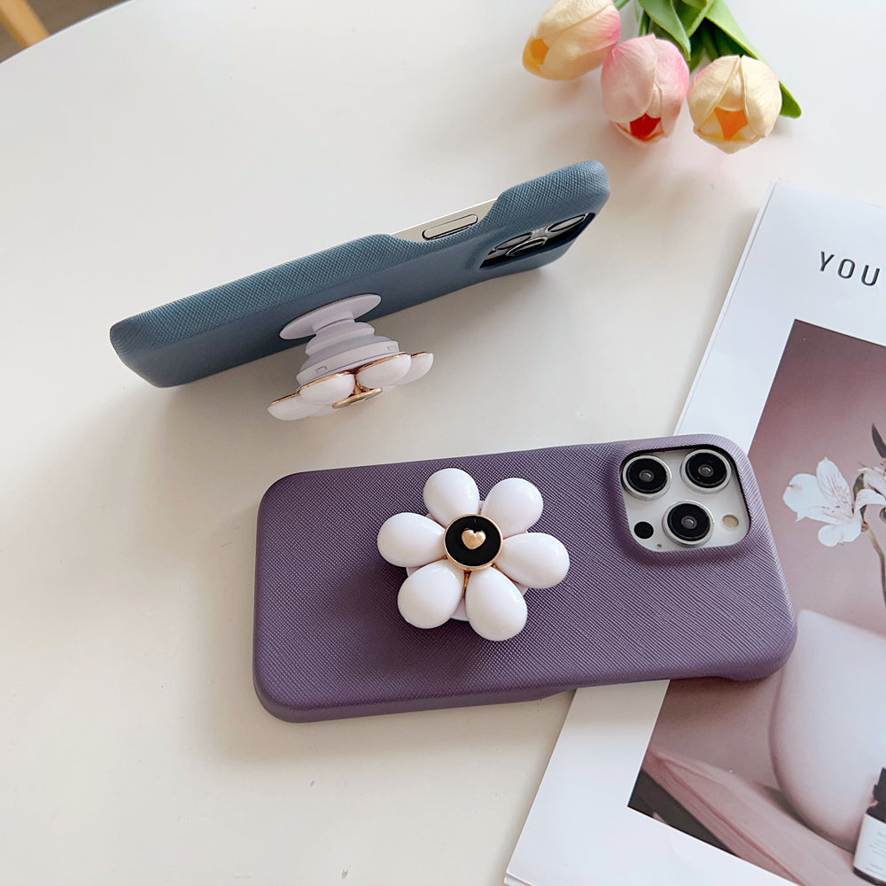 Flower Stand Shockproof PC (Hard) Cover - iPhone 12 Pro Max