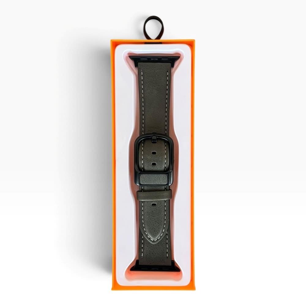 Leather Retro Business Style Watch Belt