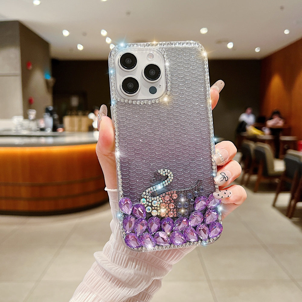 Luxury Design Rhinestone TPU (Soft) | PC (Hard) Phone Case - iPhone 13