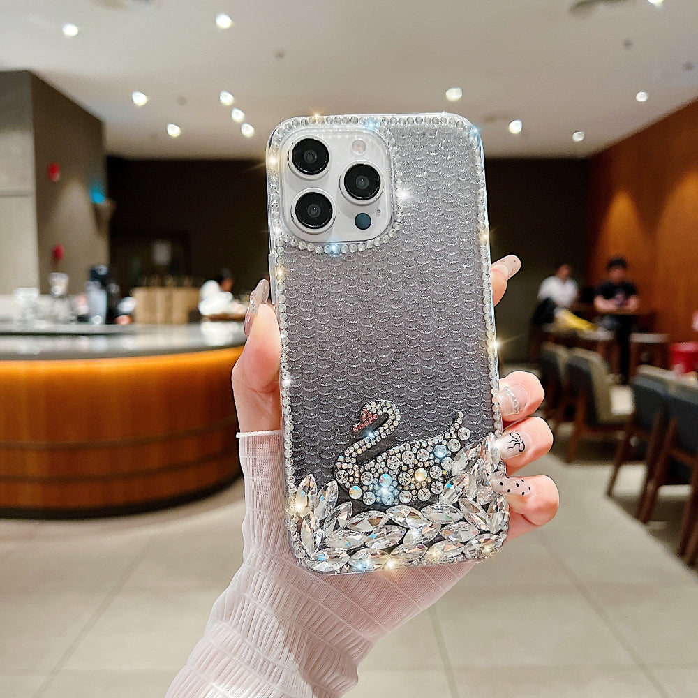 Luxury Design Rhinestone TPU (Soft) | PC (Hard) Phone Case - iPhone 13