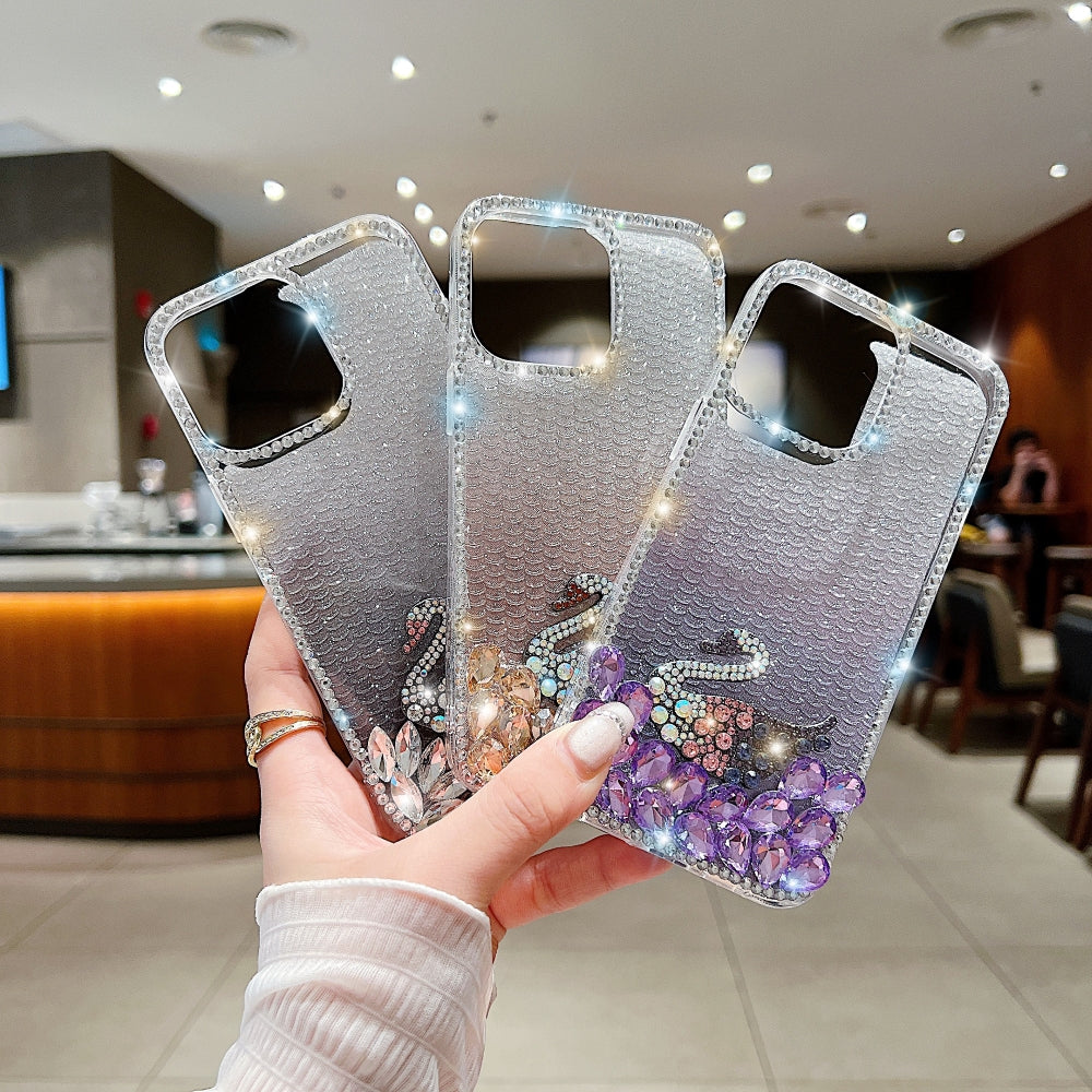 Luxury Design Rhinestone TPU (Soft) | PC (Hard) Phone Case - iPhone 13