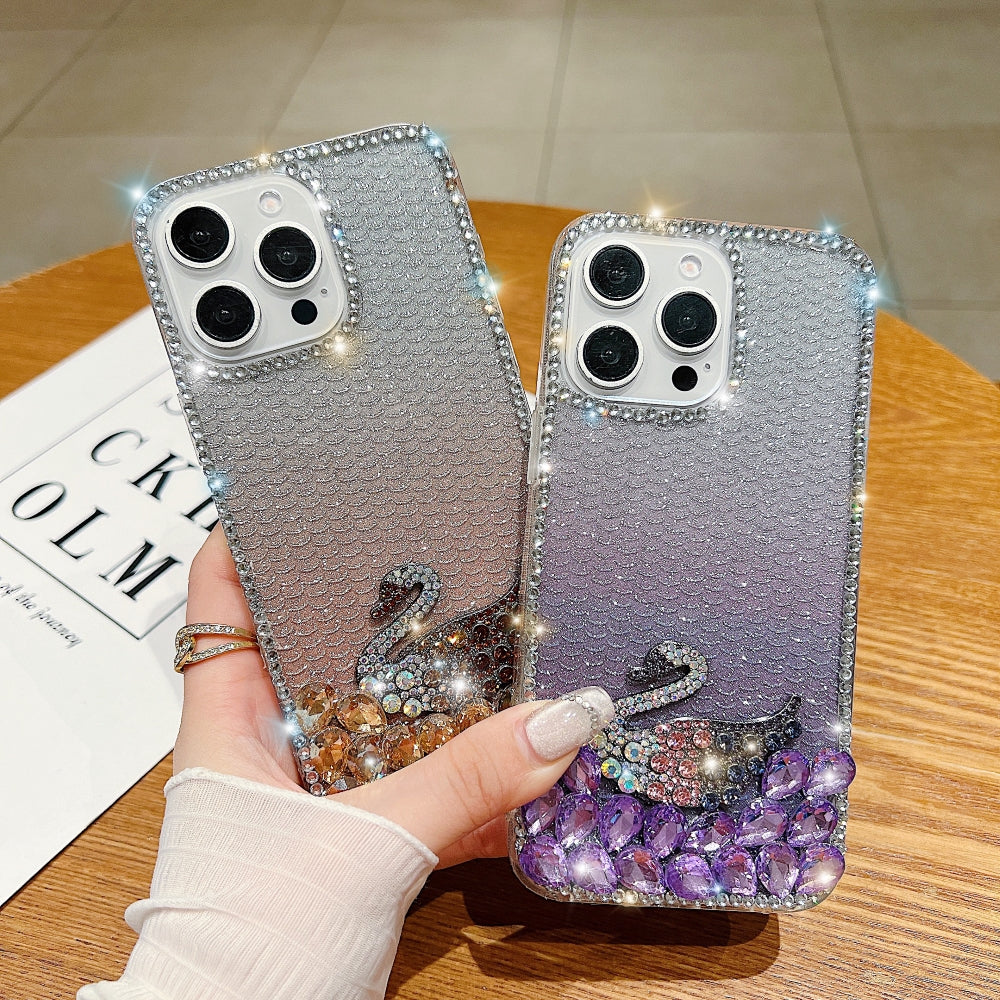 Luxury Design Rhinestone TPU (Soft) | PC (Hard) Phone Case - iPhone 13