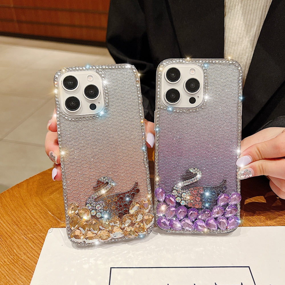 Luxury Design Rhinestone TPU (Soft) | PC (Hard) Phone Case - iPhone 13