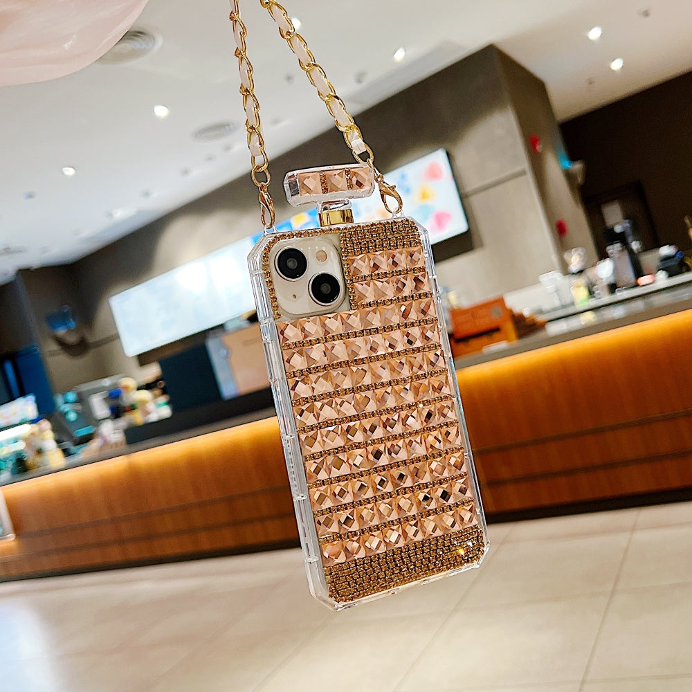 Luxury Diamond Handmade Perfume Bottle Phone Case - iPhone 13