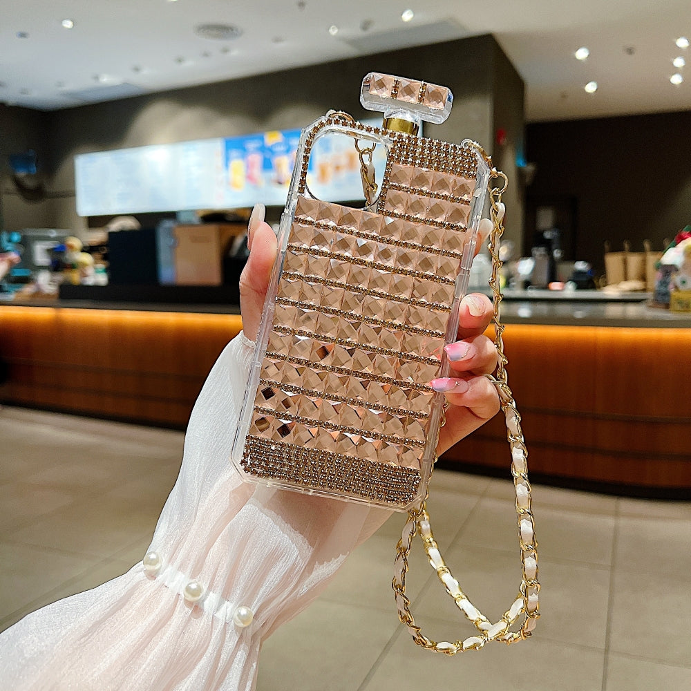 Luxury Diamond Handmade Perfume Bottle Phone Case - iPhone 13