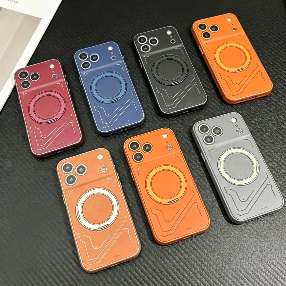 Magsafe Ring Stand Camera Protection Phone Case