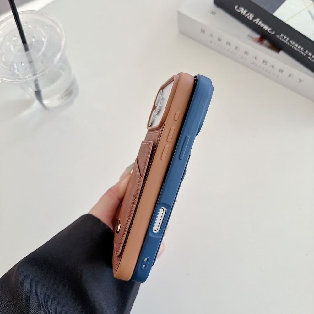 Metro Matte Leather Phone Case