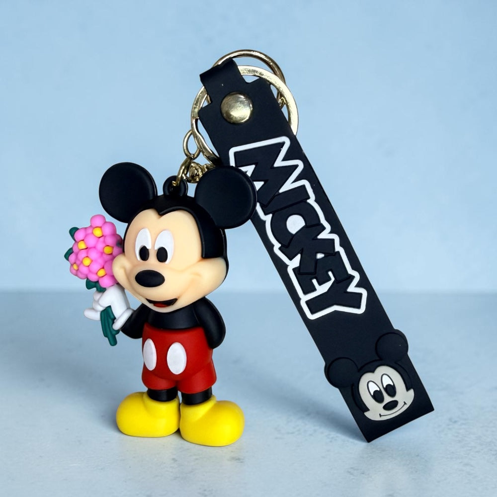 Mickey Minnie Character Keychain | Handbag Charm | Phone Charm