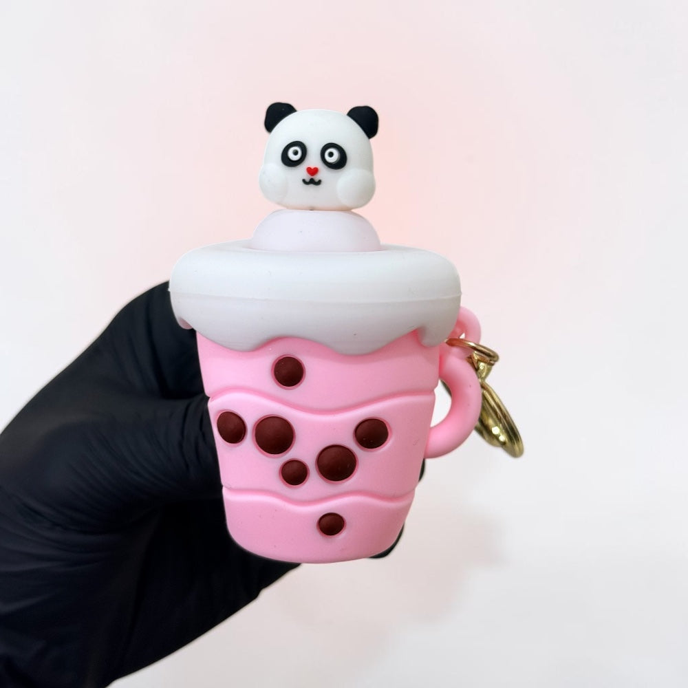 Milk Tea Cup Keychain | Handbag Charm | Phone Charm