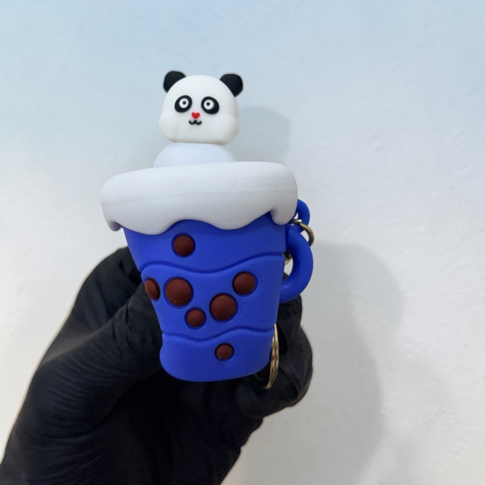 Milk Tea Cup Keychain | Handbag Charm | Phone Charm