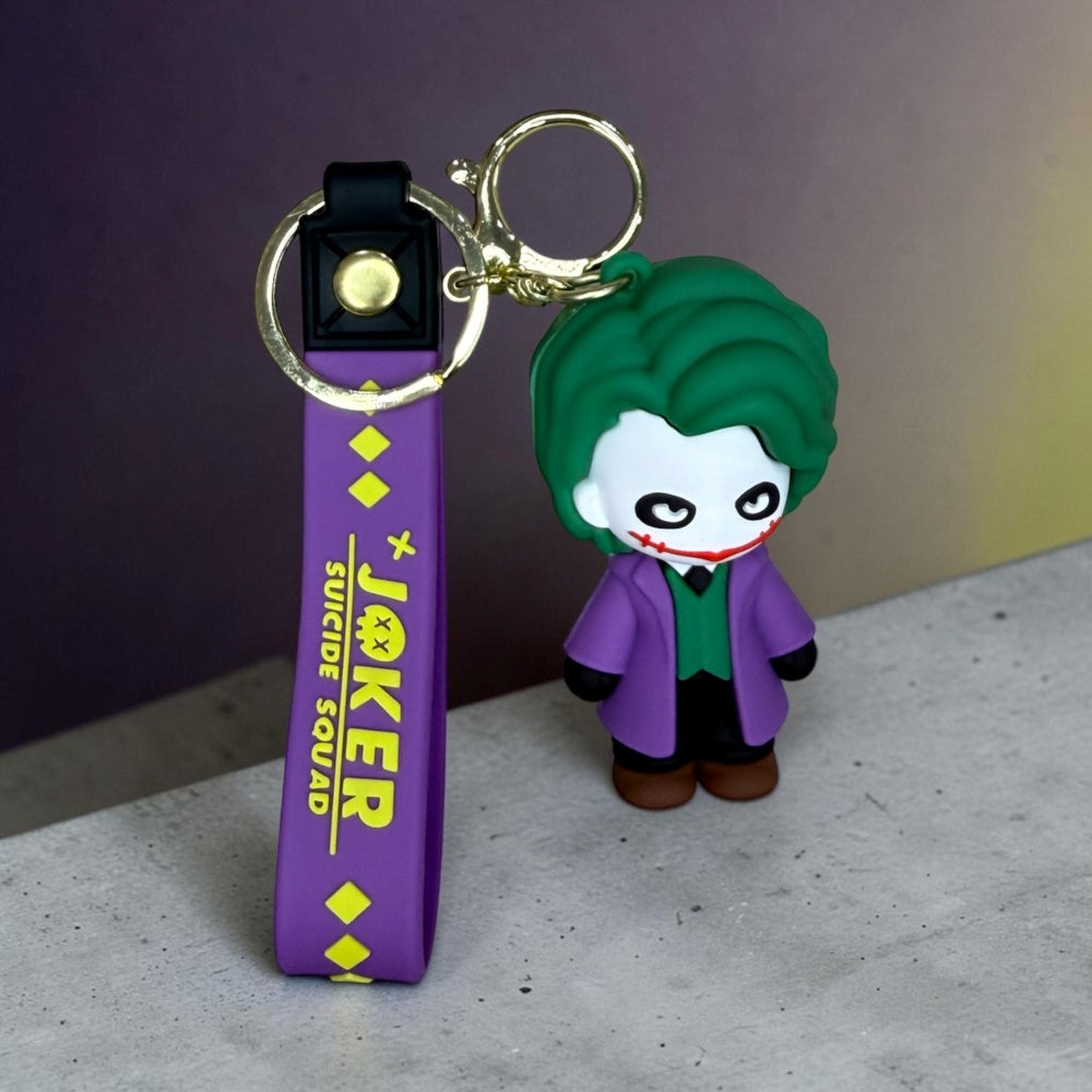 Mini Dark Knight Hero Keychain | Handbag Charm | Phone Charm