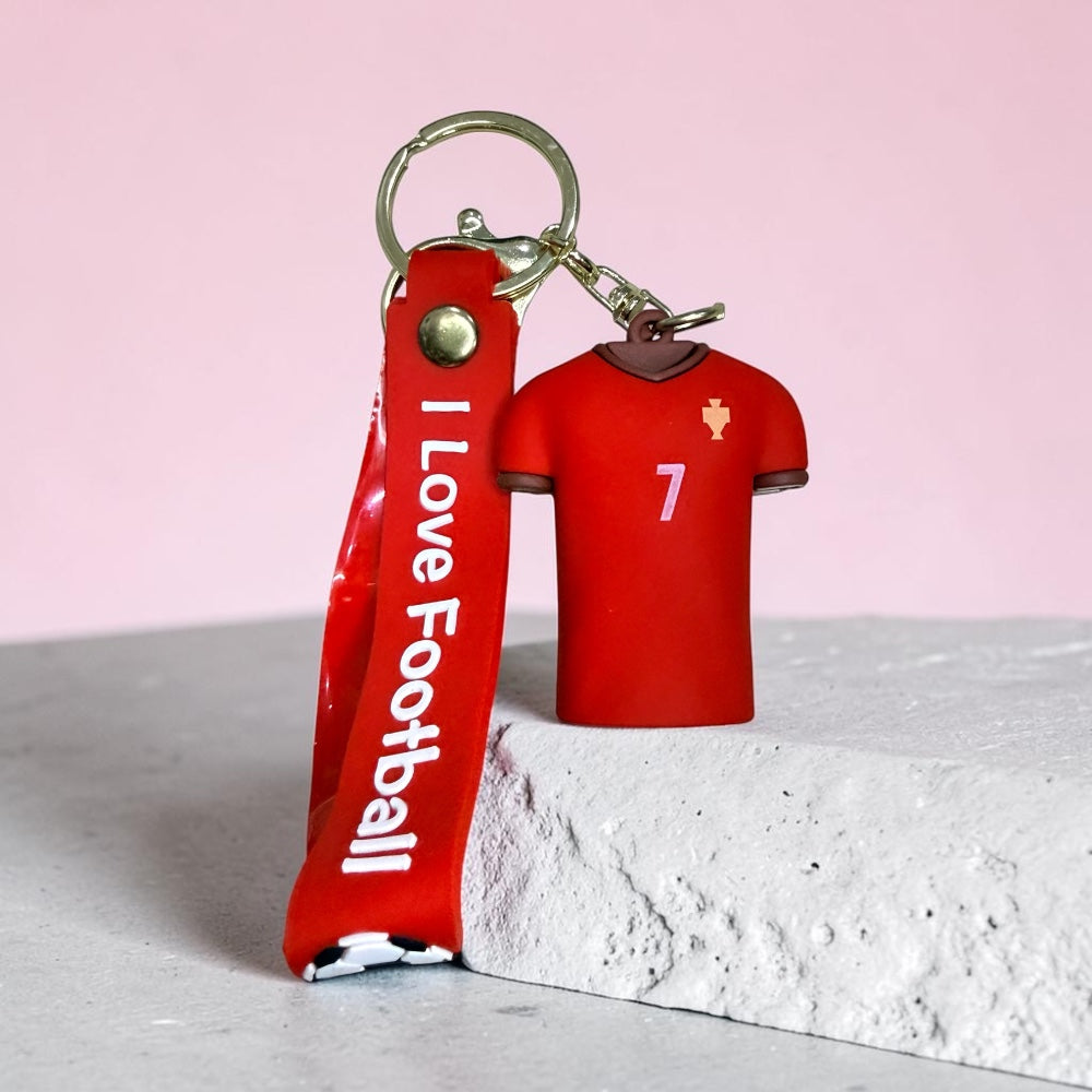Mini Sporty Jersey Keychain | Handbag Charm | Phone Charm